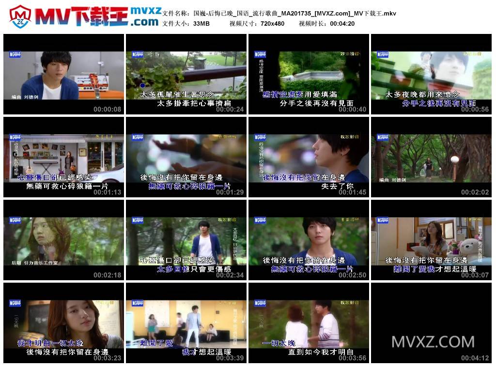 国巍-后悔已晚_国语_流行歌曲_MA201735